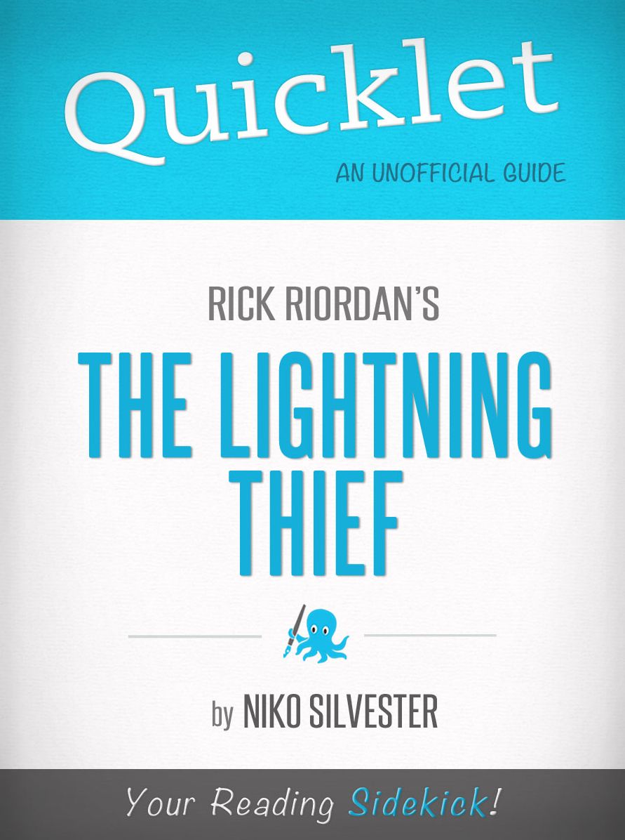 Quicklet on Rick Riordan's The Lightning Thief: Key terms and definitions