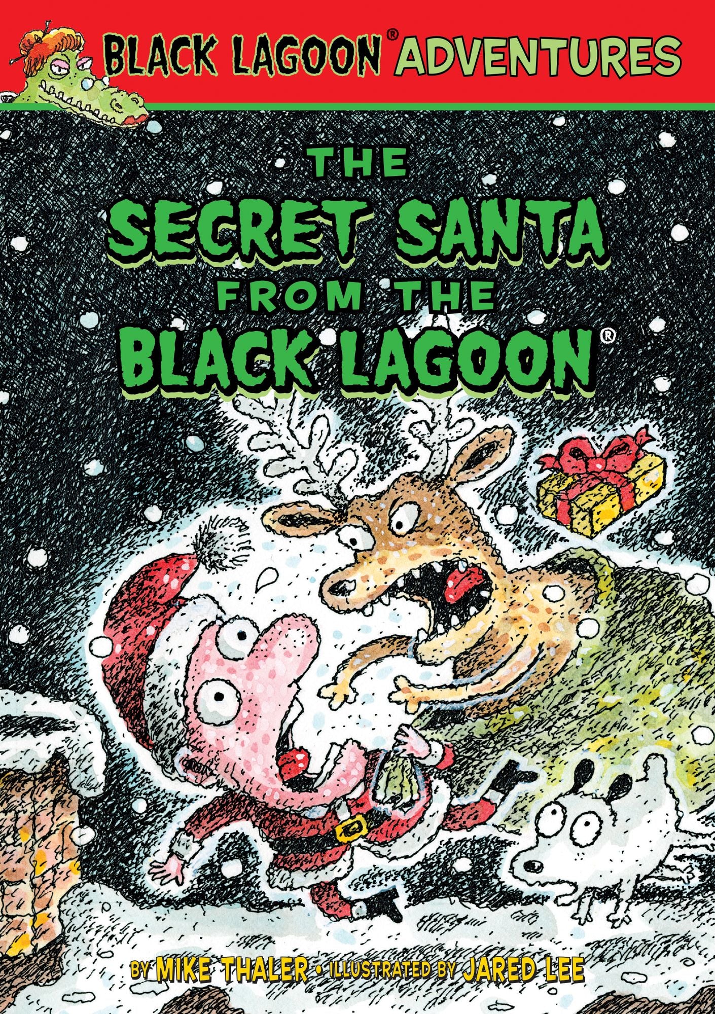 The Secret Santa from the Black Lagoon (Black Lagoon Adventures Series)