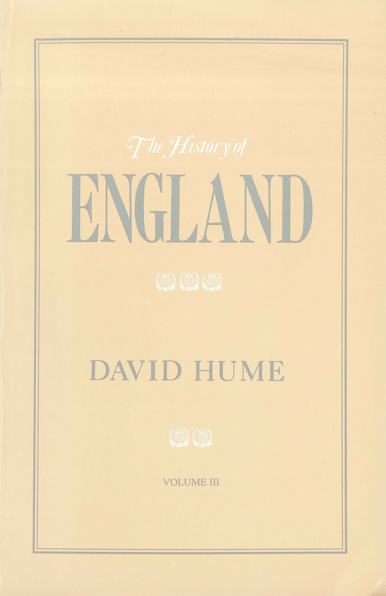 The History of England Volume III