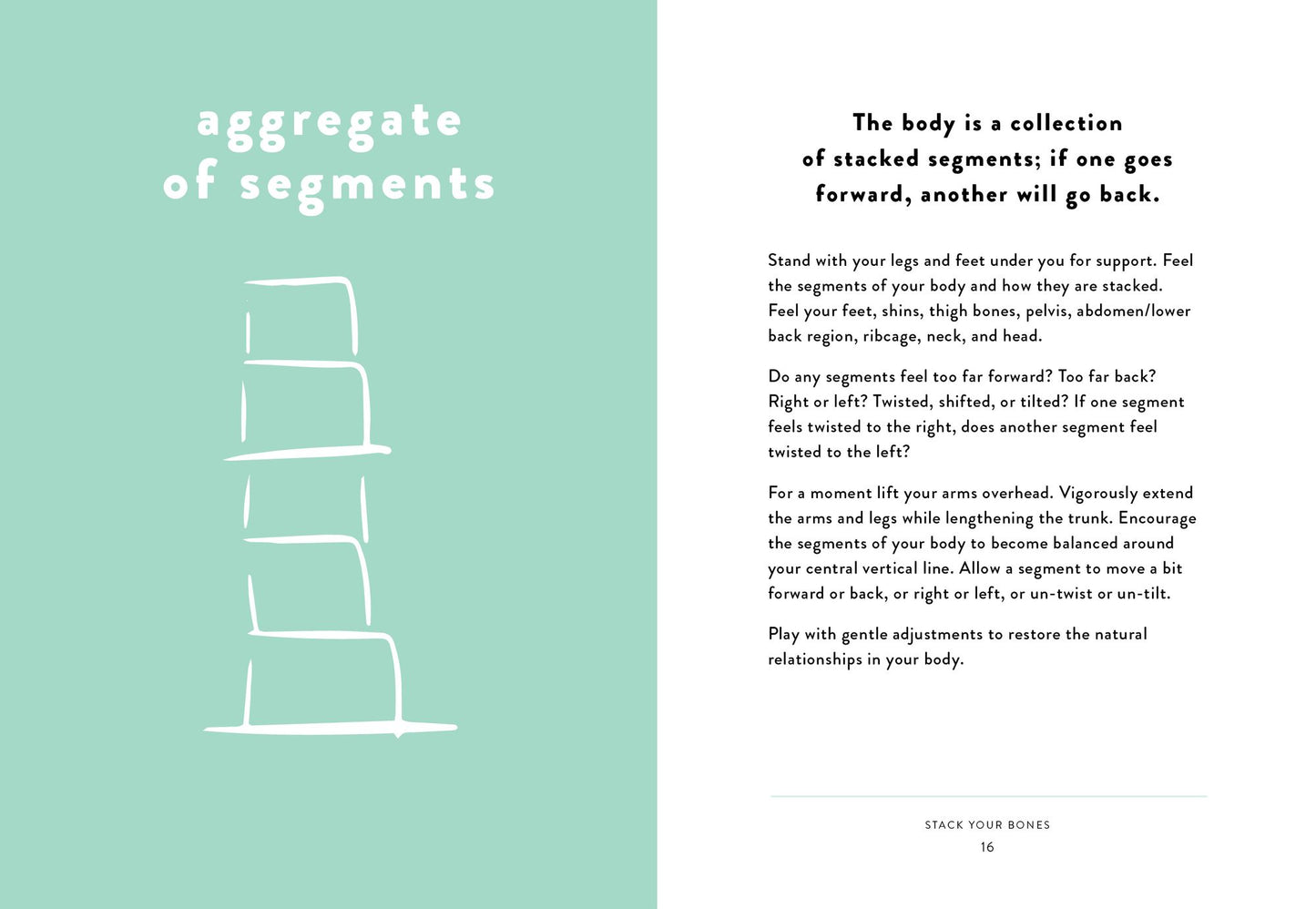Stack Your Bones: 100 Simple Lessons for Realigning Your Body and Moving With Ease