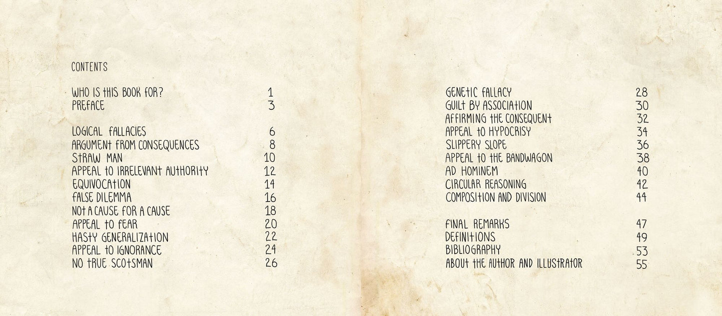 An Illustrated Book of Bad Arguments