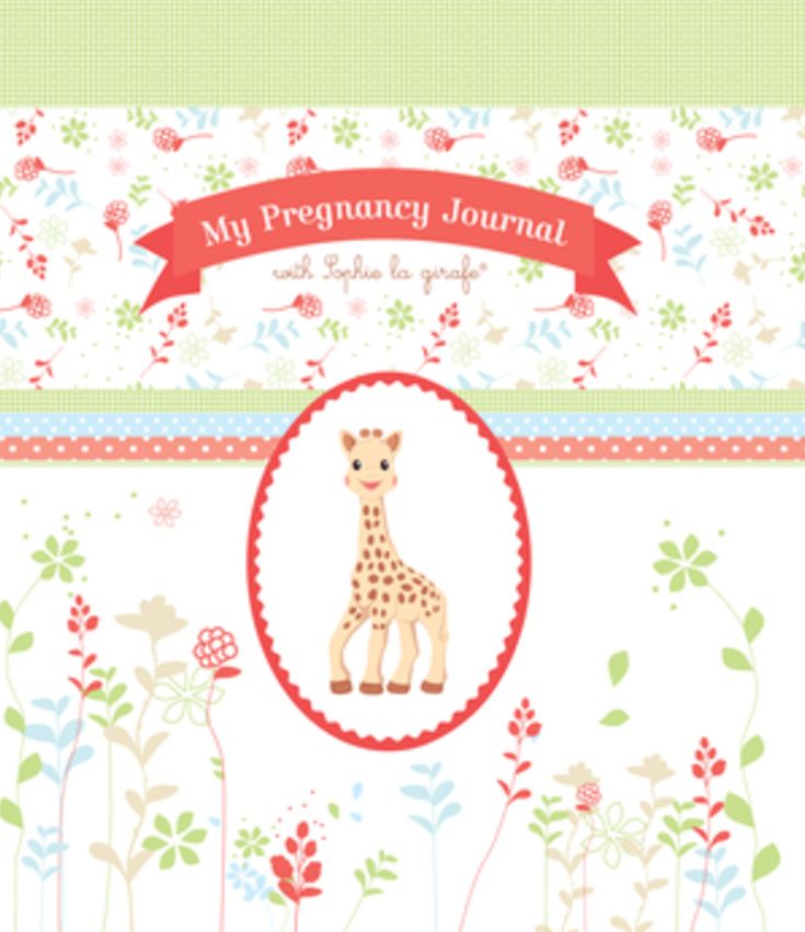 My Pregnancy Journal with Sophie la girafe
