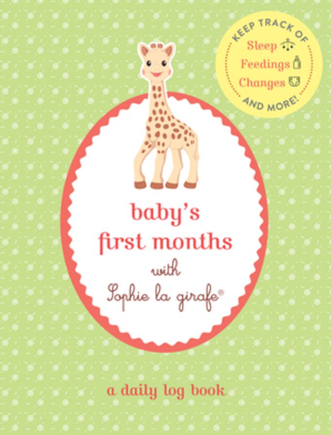 Baby's First Months with Sophie la girafe: A Daily Log Book