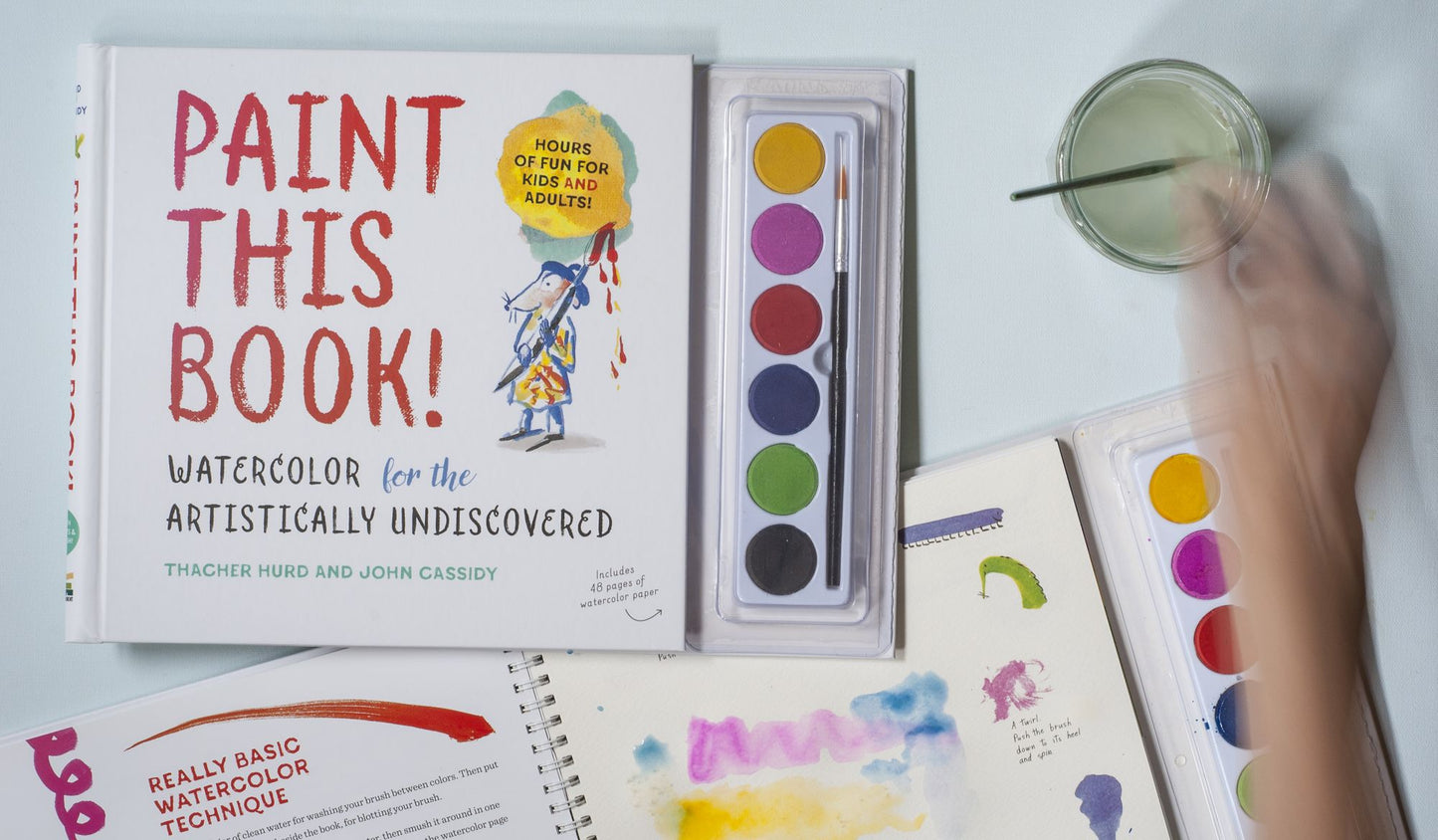 Paint This Book!: Watercolor for the Artistically Undiscovered