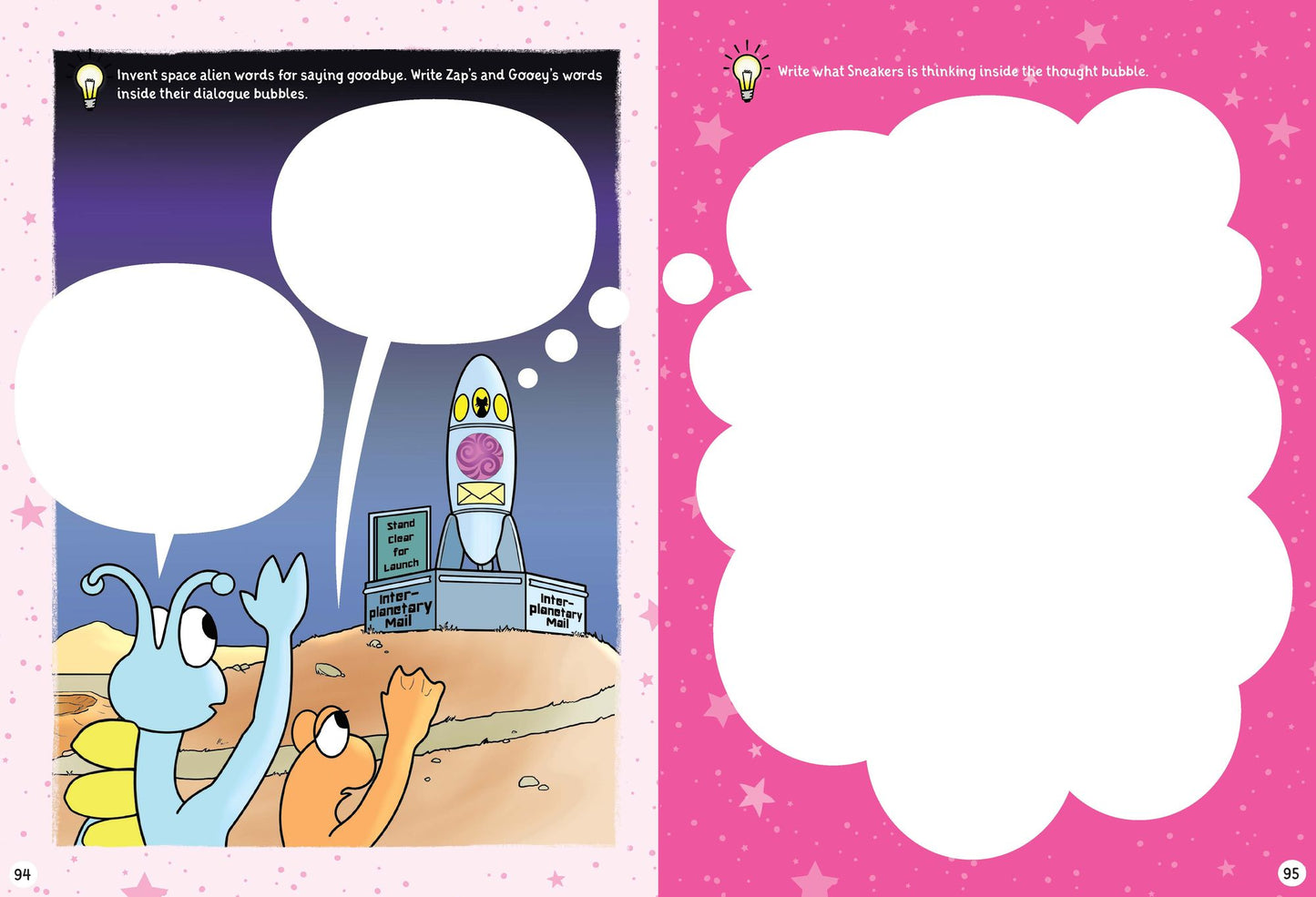 Adventures with Zap: 105 Creative Prompts for Beginning Writers-for Earthlings Ages 4 and Up