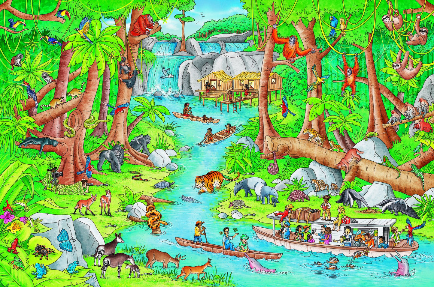 My First Wimmelbook--Animals Around the World