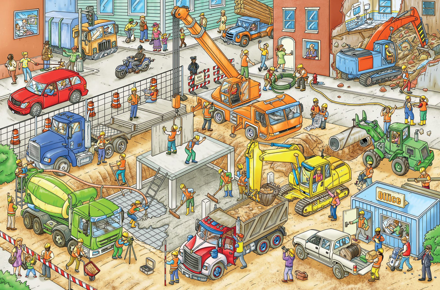 My First Wimmelbook--Big Construction Site