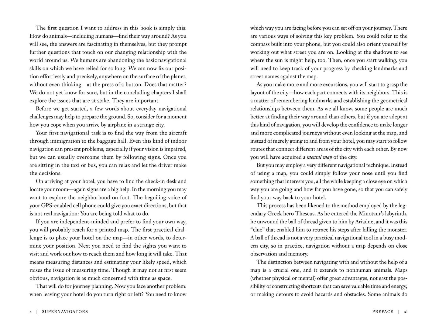Swimming by the Stars