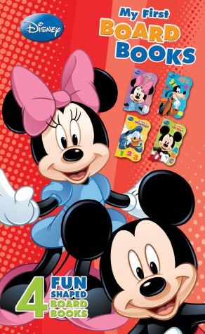 My First Board Books: Disney 4 Fun Shaped Board Books
