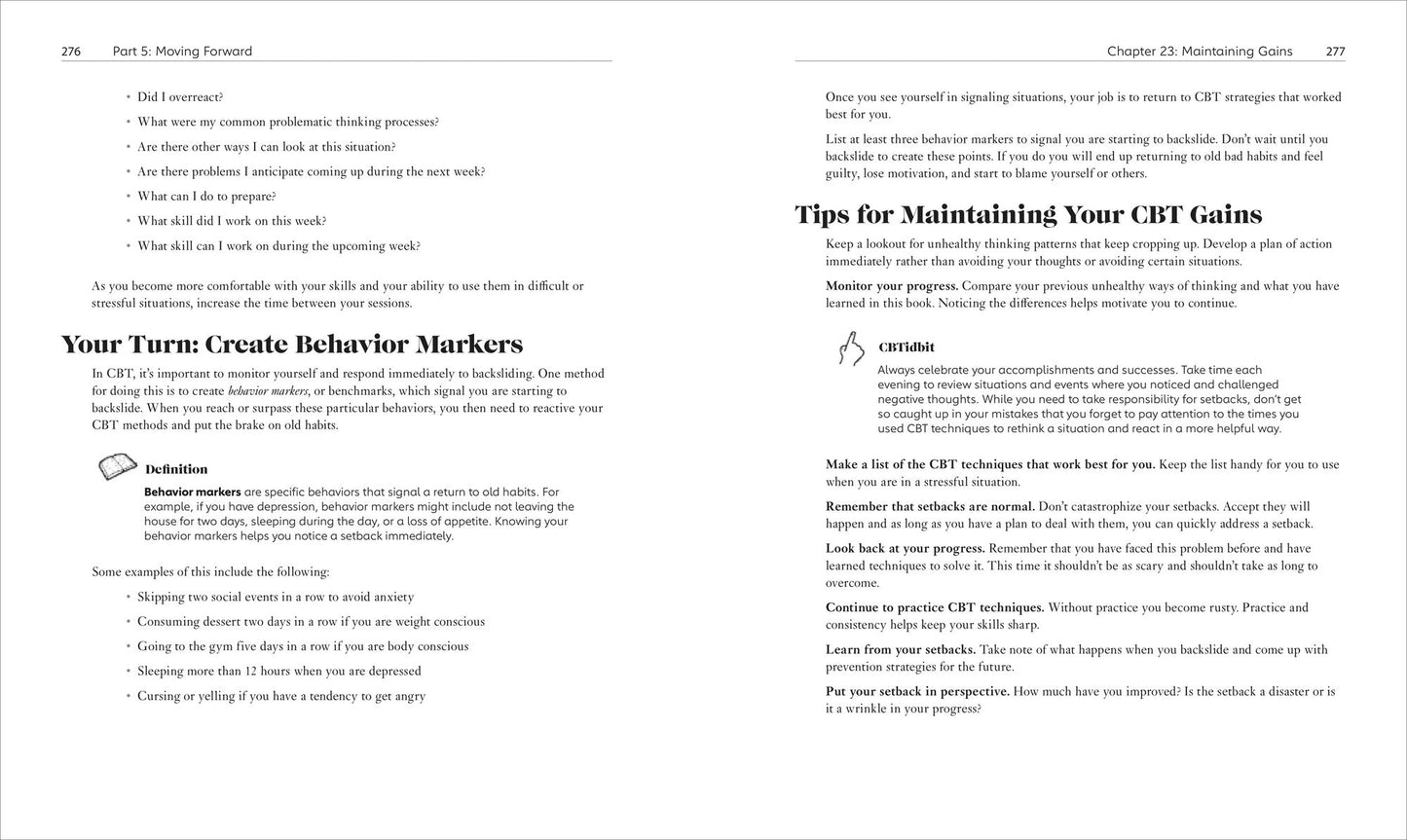 Cognitive Behavioral Therapy: Recognize and Overcome Behaviors for a Healthier, Happier You