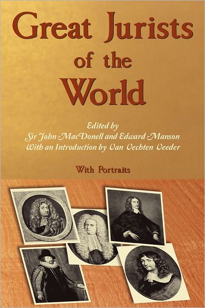 Great Jurists Of The World