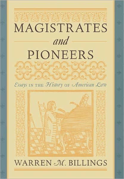 Magistrates And Pioneers