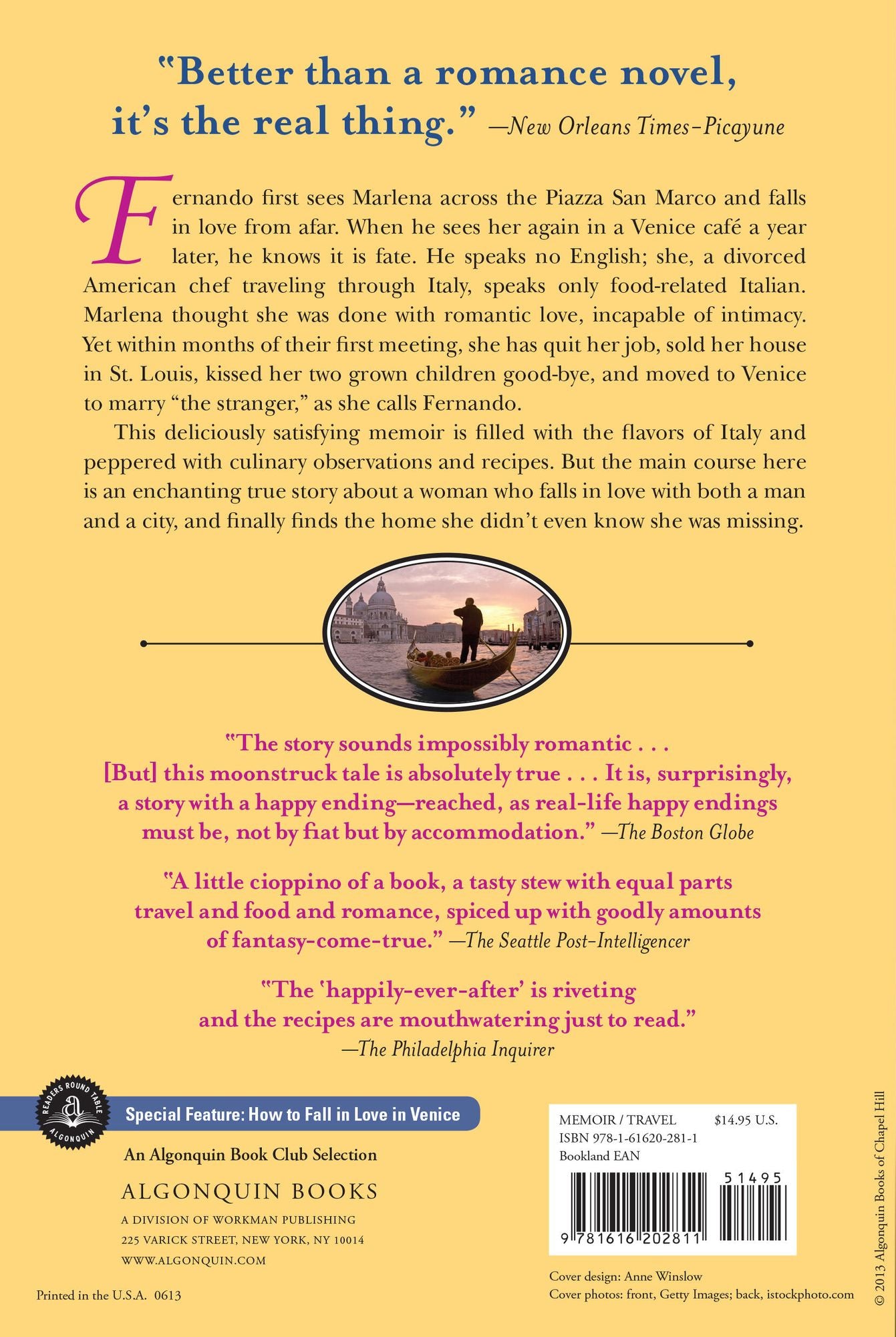A Thousand Days in Venice: An Unexpected Romance