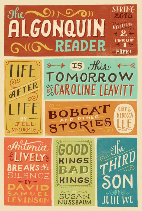 The Algonquin Reader: Spring 2013