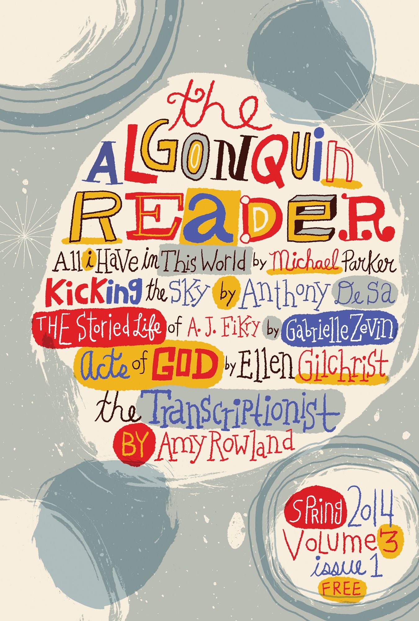 The Algonquin Reader: Spring 2014