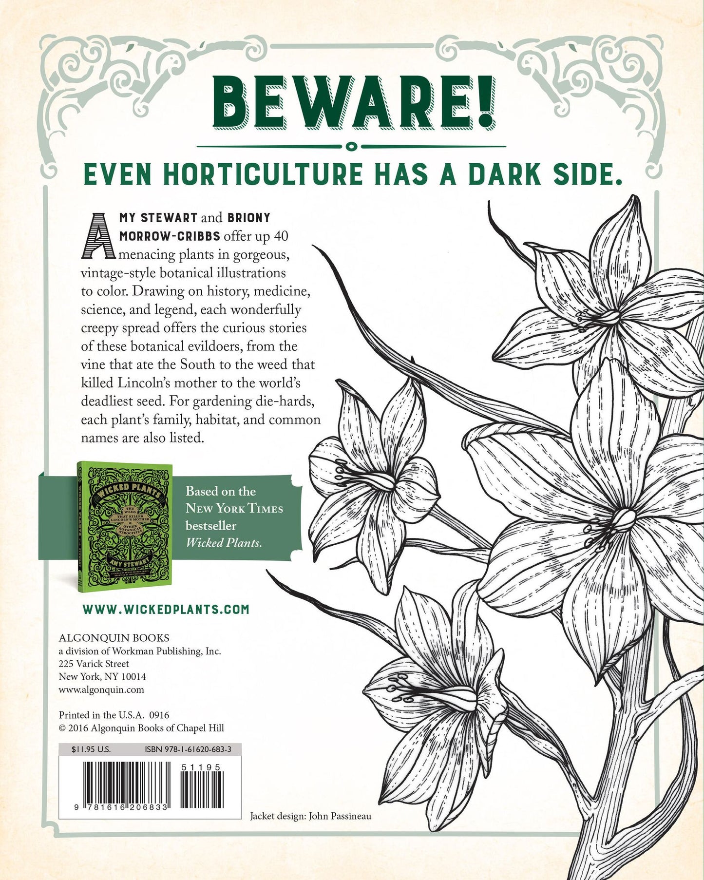 The Wicked Plants Coloring Book