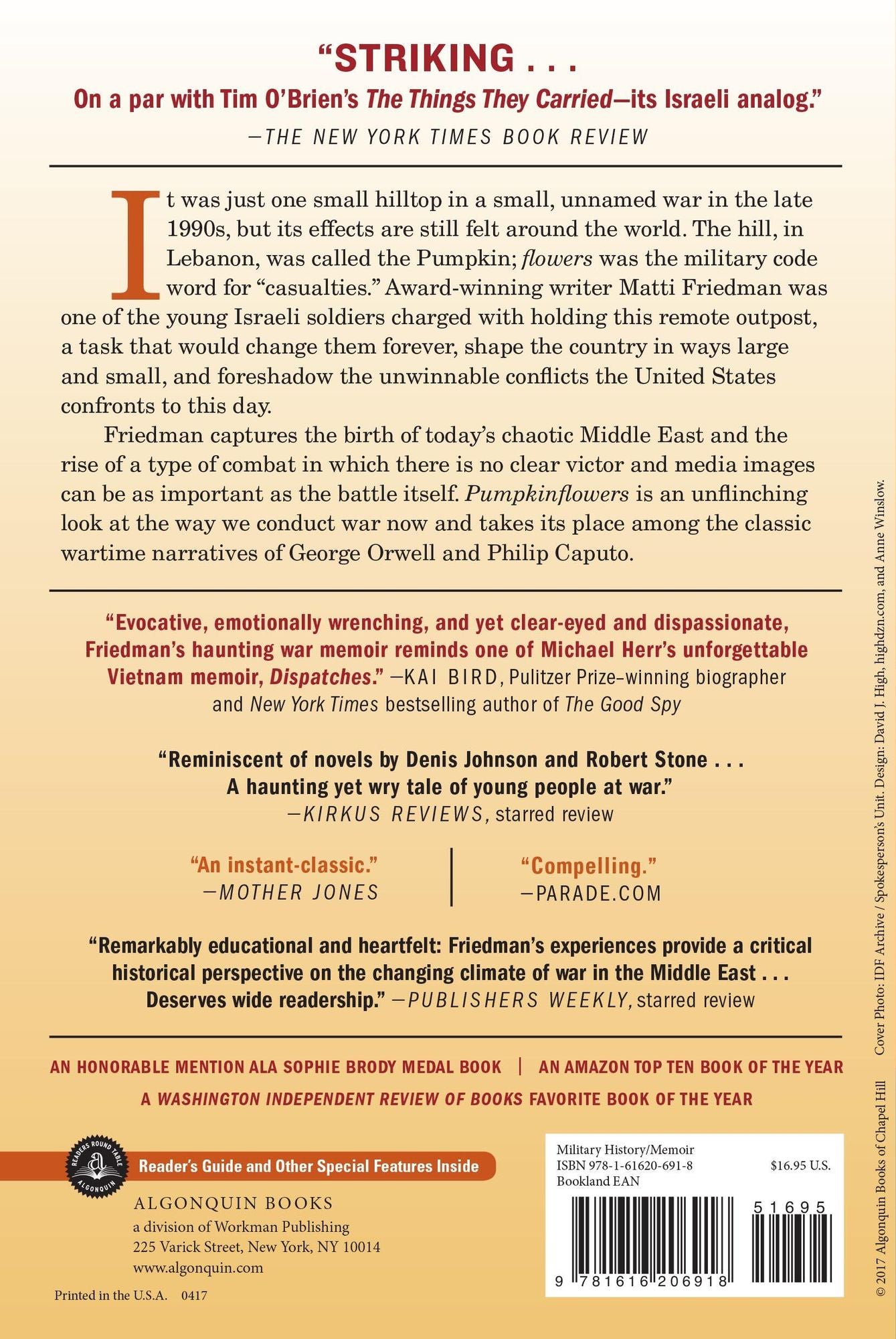 Pumpkinflowers: A Soldier's Story of a Forgotten War