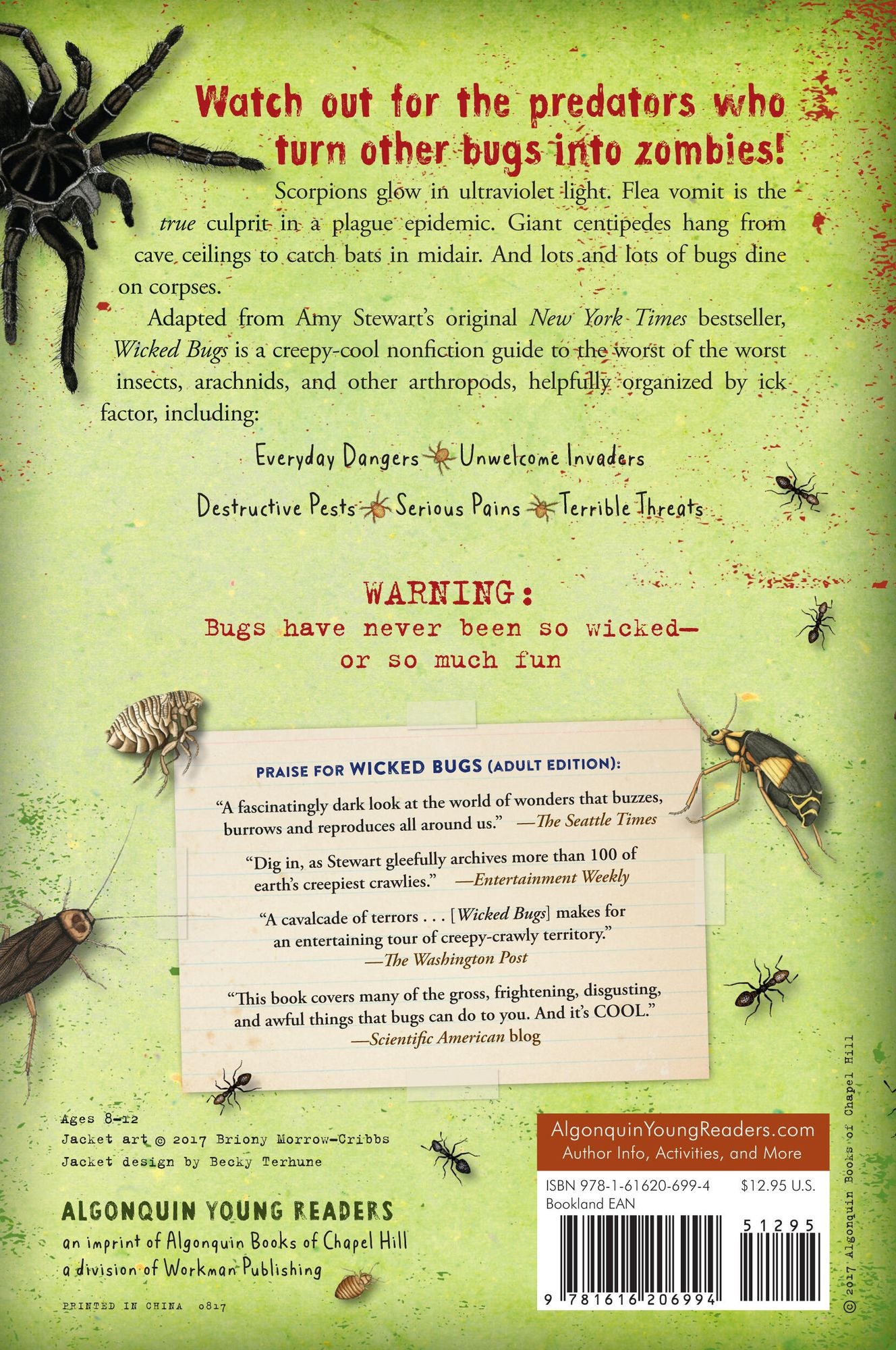 Wicked Bugs (Young Readers Edition): The Meanest, Deadliest, Grossest Bugs on Earth