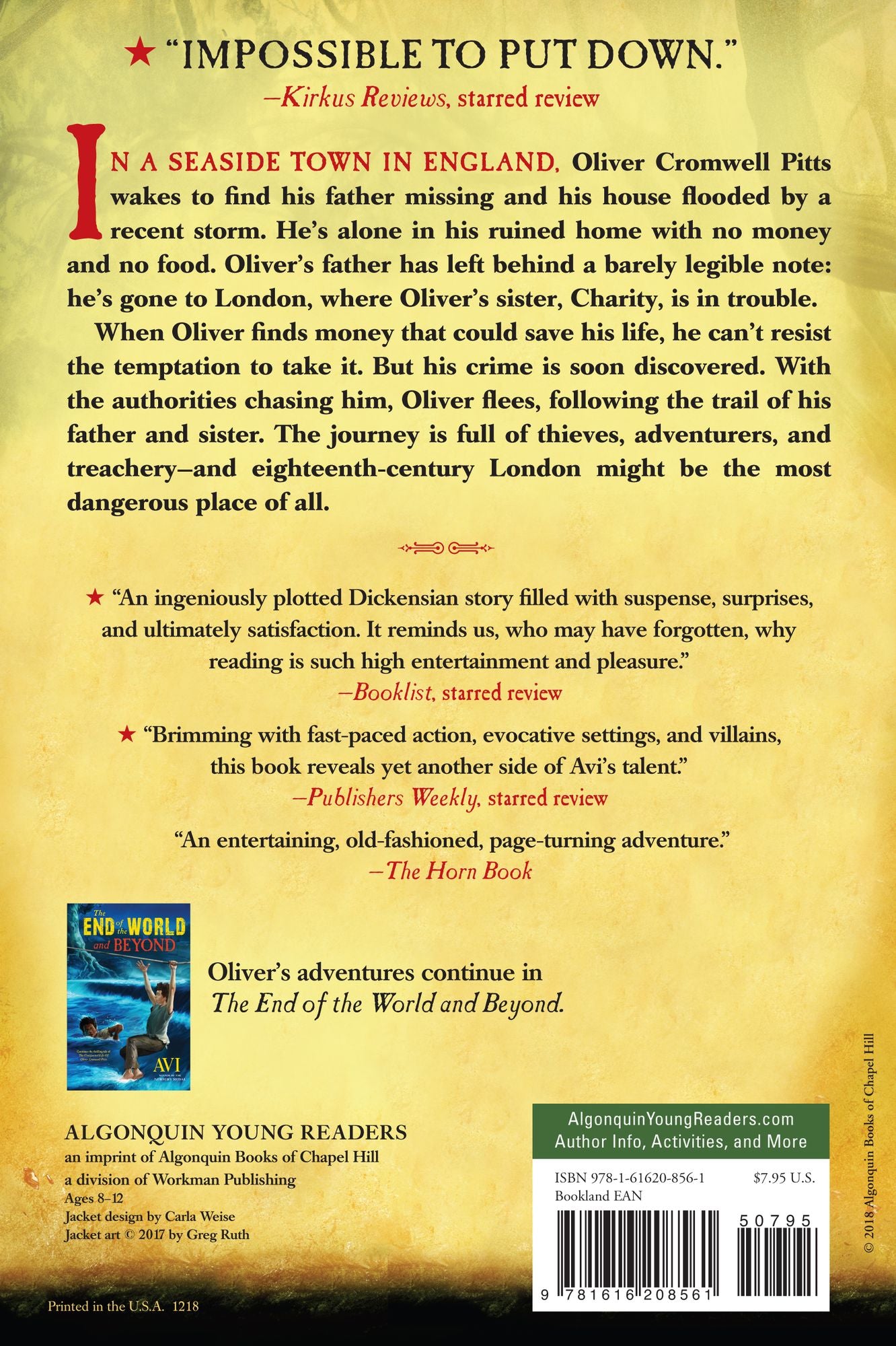 The Unexpected Life of Oliver Cromwell Pitts: Being an Absolutely Accurate Autobiographical Account of My Follies, Fortune, and Fate