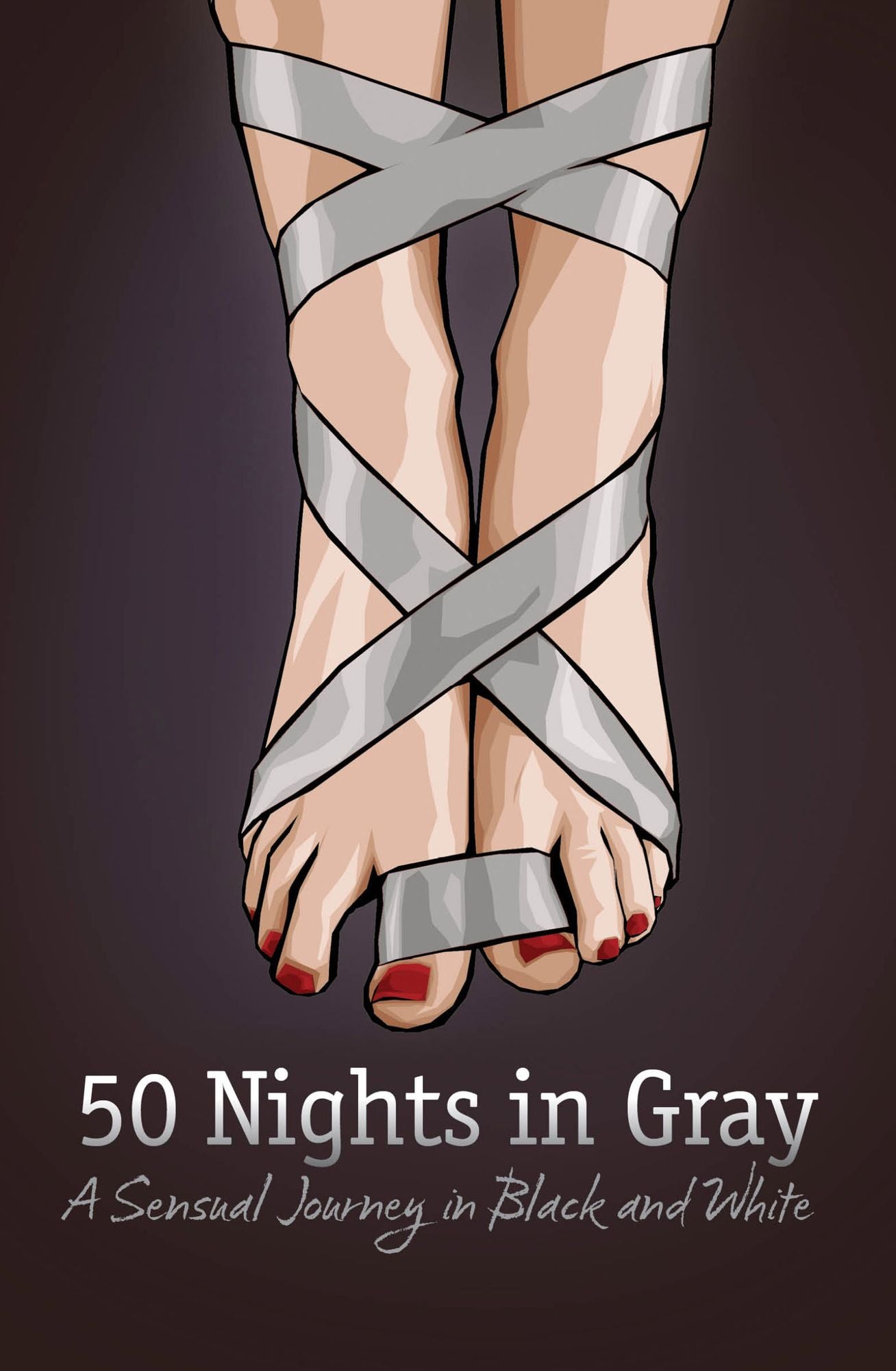 50 Nights in Gray: The Illustrated Edition: A Sensual Journey in Black and White