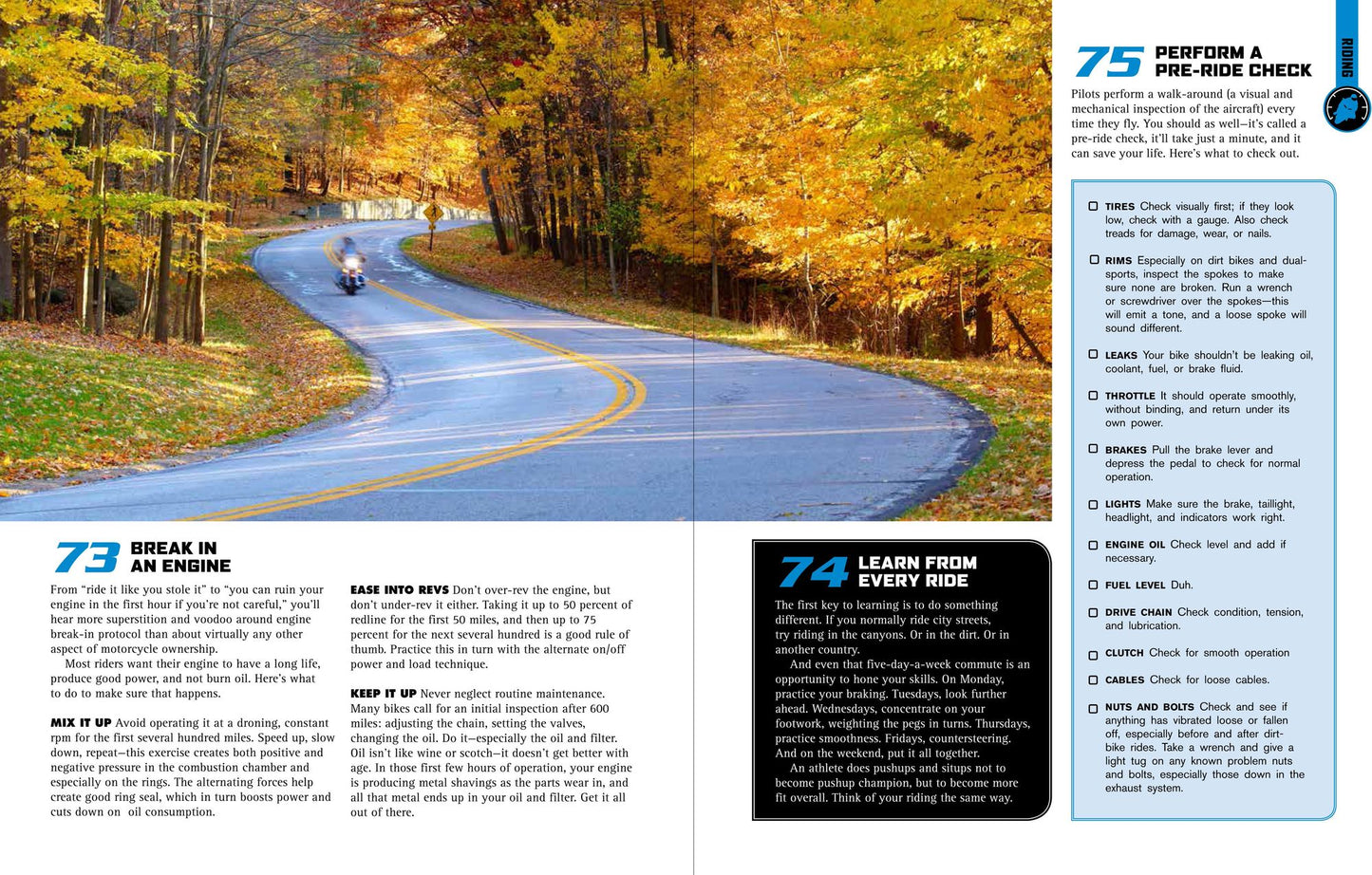The Total Motorcycling Manual (Cycle World): 291 Skills You Need