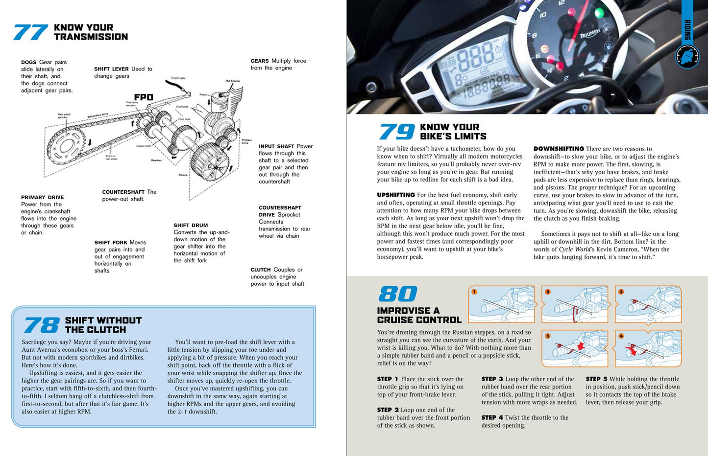 The Total Motorcycling Manual (Cycle World): 291 Skills You Need