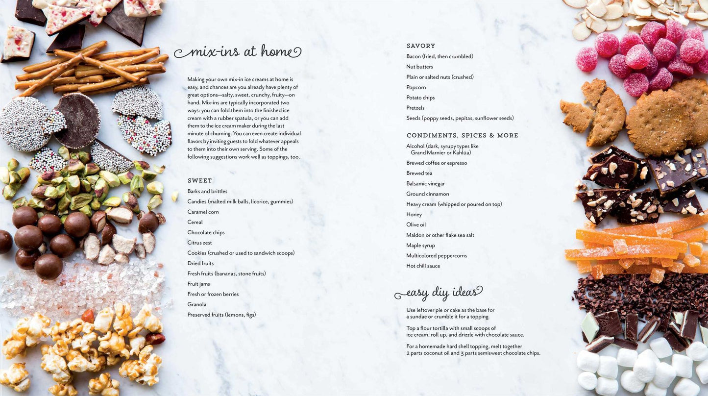 The Ice Creamery Cookbook: Modern Frozen Treats & Sweet Embellishments
