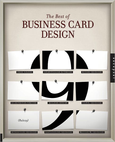 The Best of Business Card Design: 9 (PagePerfect NOOK Book)