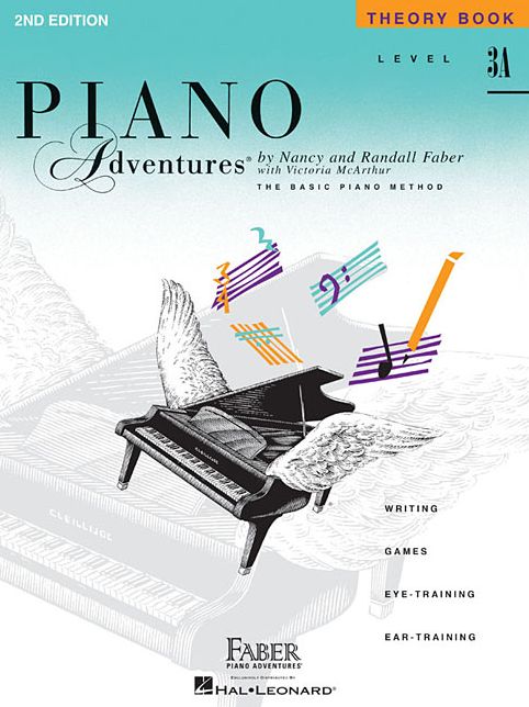 Level 3A - Theory Book: Piano Adventures