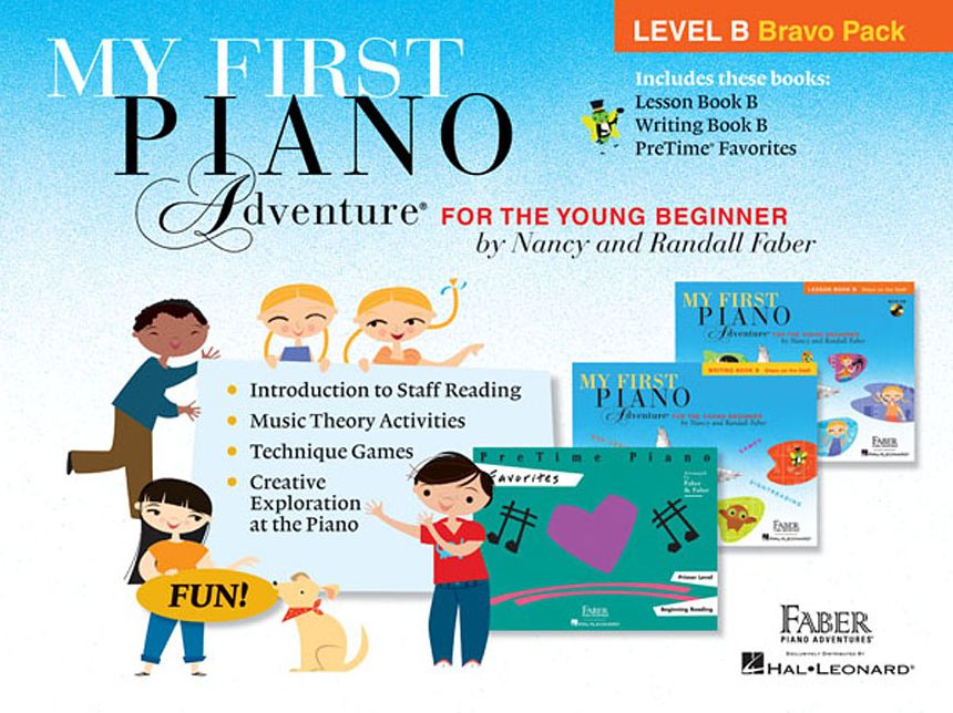 My First Piano Adventure Level B Bravo Pack: 3-Book Pack
