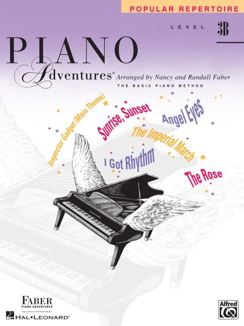 Piano Adventures - Level 3B: Popular Repertoire Book