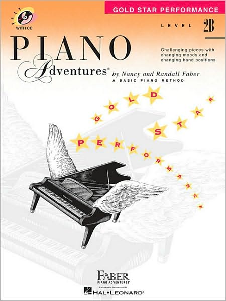 Level 2B - Gold Star Performance with CD: Piano Adventures