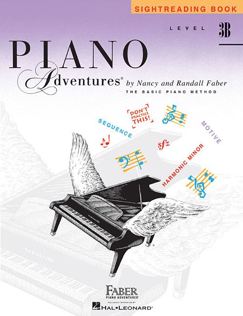 Level 3B - Sightreading Book: Piano Adventures