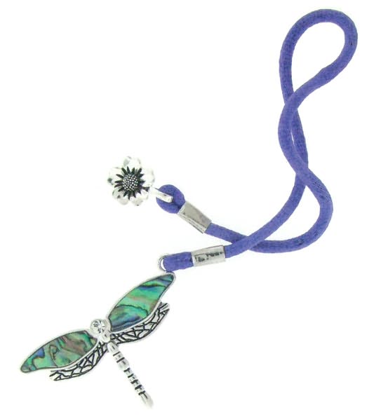 Abalone Dragonfly Bookmark