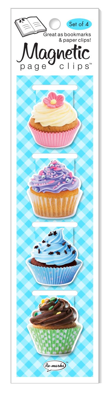 Cupcakes Large Pageclips
