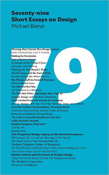 Seventy-nine Short Essays on Design