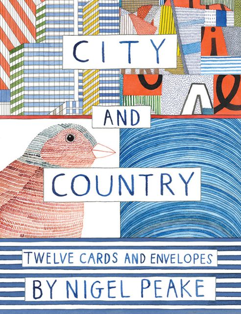 Nigel Peake City & Country: Twelve Cards and Envelopes