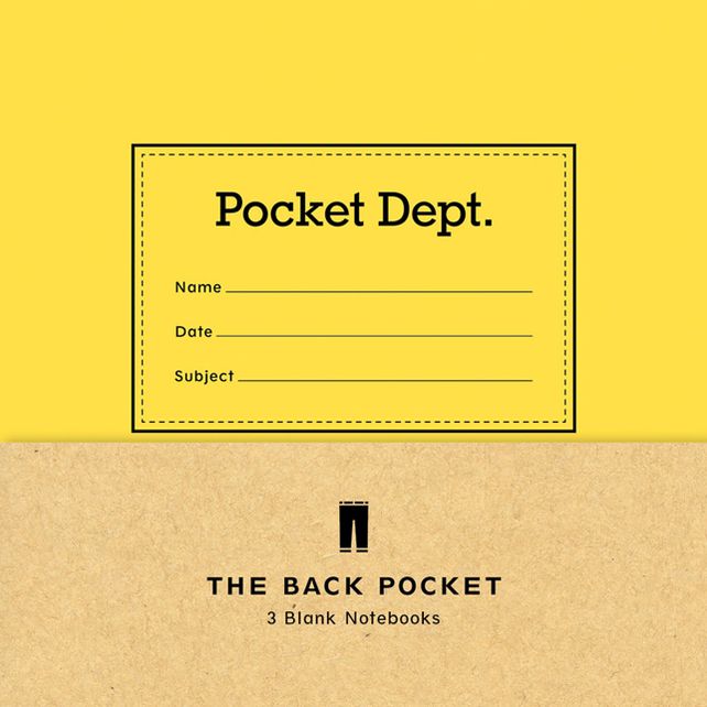 Back pocket Journal (Pocket Dept)