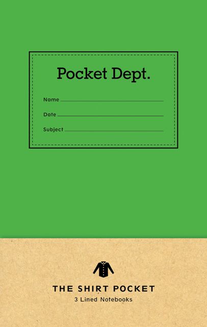 Shirt Pocket Journal (Pocket Dept)