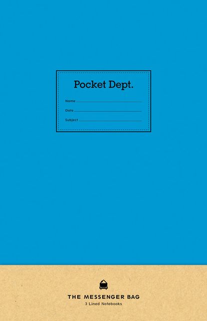 Messenger Bag Journal (Pocket Dept)