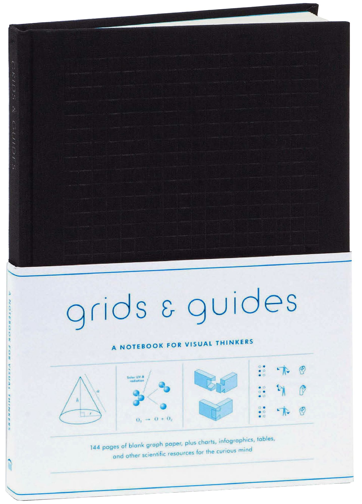 Grids & Guides (Black): A Notebook for Visual Thinkers
