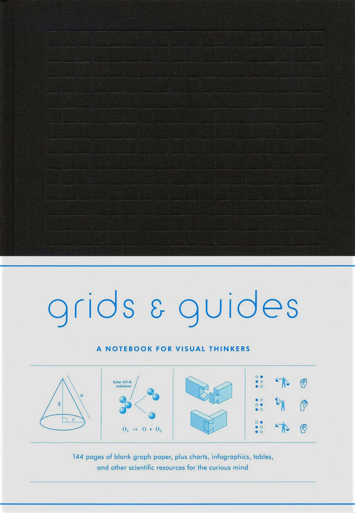 Grids & Guides (Black): A Notebook for Visual Thinkers