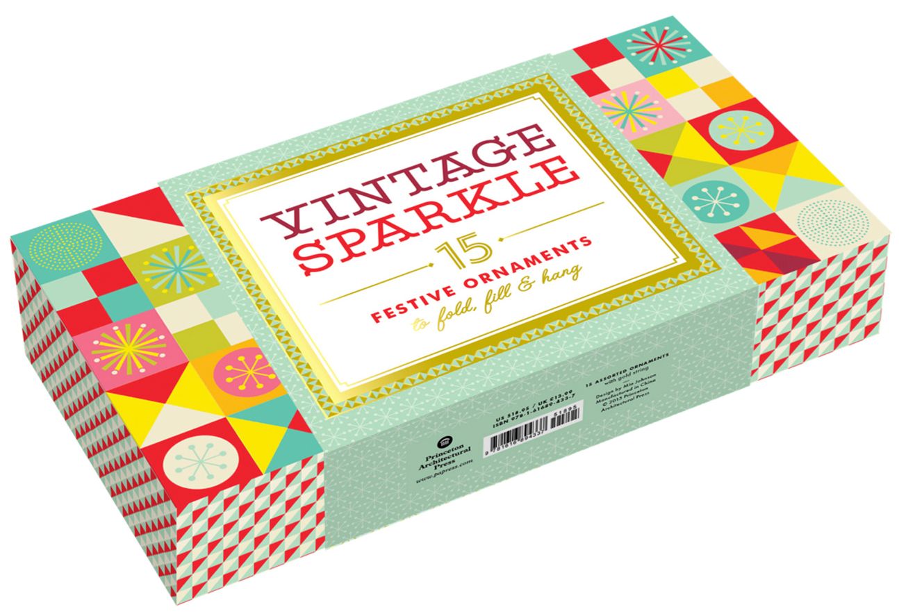 Vintage Sparkle: 15 Festive Ornaments to Fold, Fill & Hang