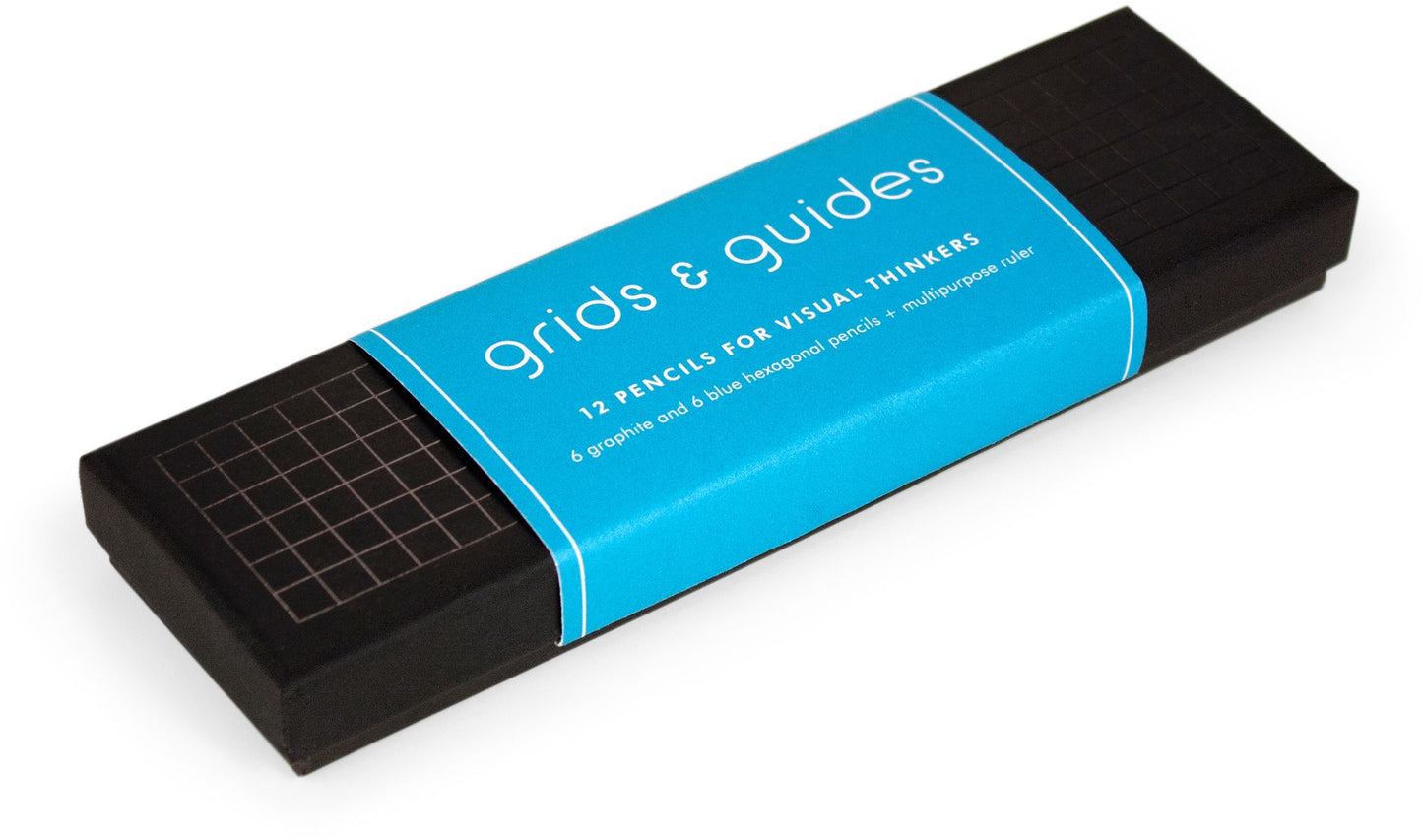 Grids & Guides: 12 Pencils for Visual Thinkers: A Pencil Set for Visual Thinkers