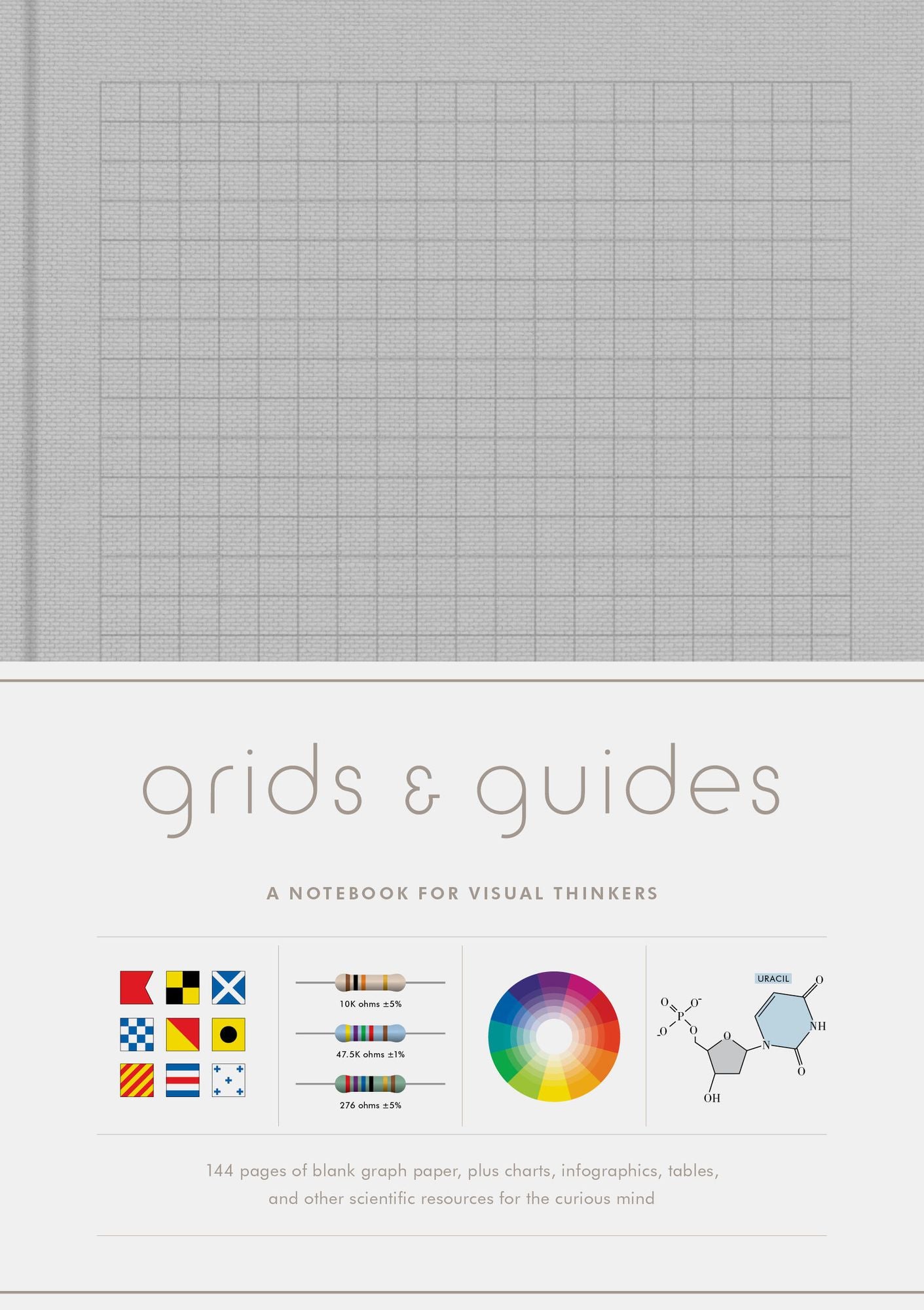 Grids & Guides (Gray): A Notebook for Visual Thinkers