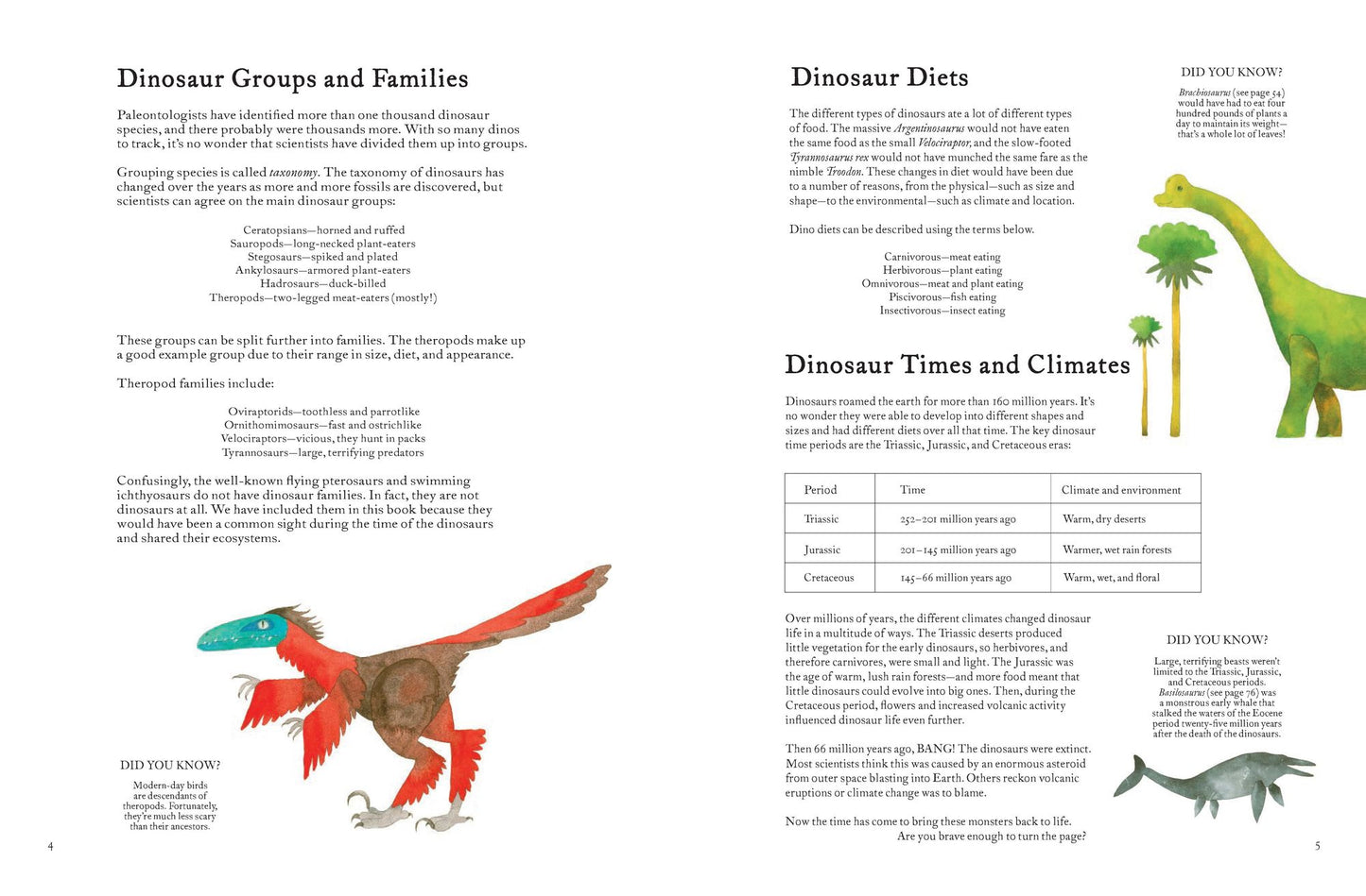 The Colorful World of Dinosaurs
