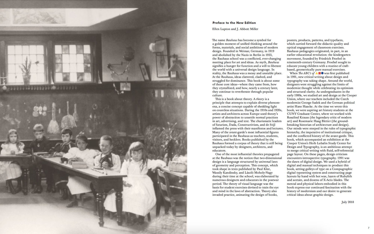 The Abc's of Triangle, Square, Circle: The Bauhaus and Design Theory