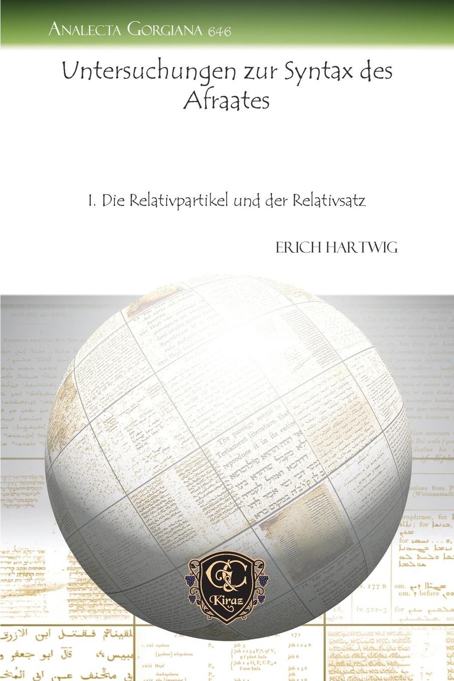 Untersuchungen zur Syntax des Afraates