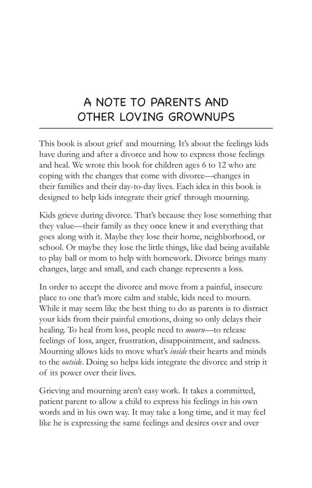 Healing After Divorce: 100 Practical Ideas for Kids