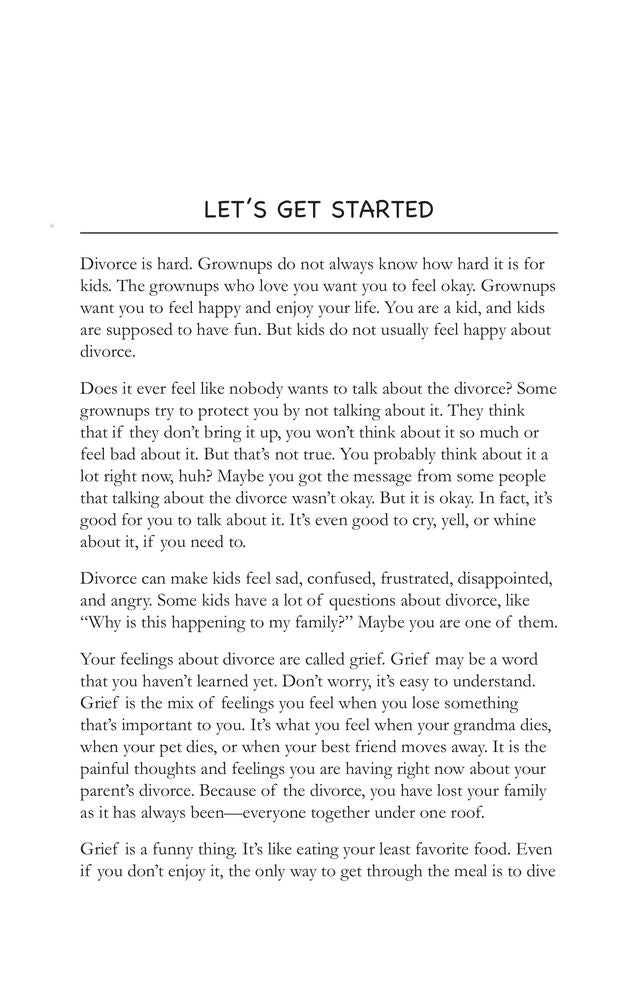 Healing After Divorce: 100 Practical Ideas for Kids